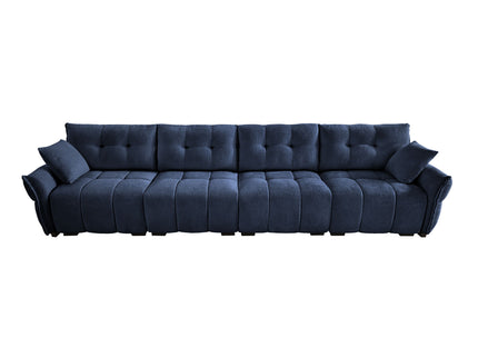 Modern Sofa & Pillows, Textured Cover, High Rebound Cushions