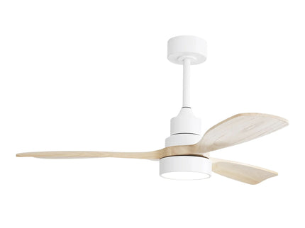 Indoor Ceiling Fan With Dimmable LED Light, 6 Speed Remote ControlLED DC Motor, Reversible Blades