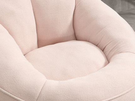 Bedding Bean Bag Sofa Chair High Pressure Foam With Footrest