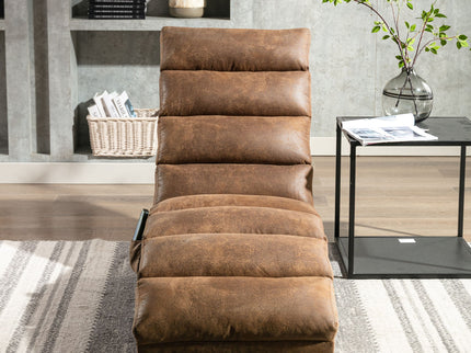 Massage Chaise Lounge Indoor With Remote Control, Ergonomic Electric Massage Lounger
