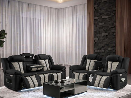 Cruiser - Power Reclining Set With LED Lighting