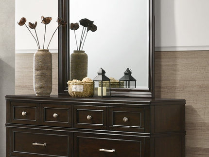 Merlot - 6 Drawer Dresser - Mahogany