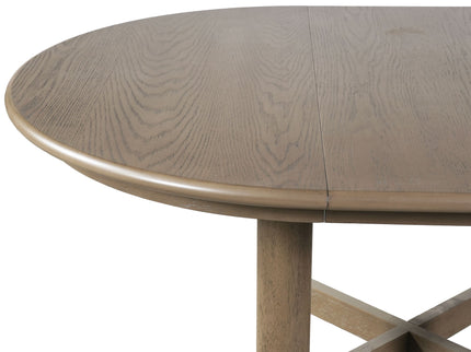 Extendable Oval Dining Table With Leaf