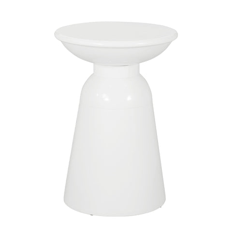 Outdoor Modern Metal End Large Table
