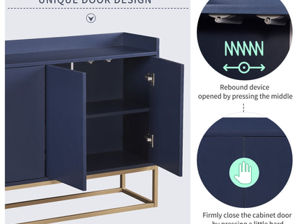 Modern Sideboard Elegant Buffet Cabinet With Large Storage Space For Dining Room, Entryway