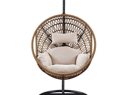 Vasant - Hanging Chair (Seat Cushion Included) - Beige