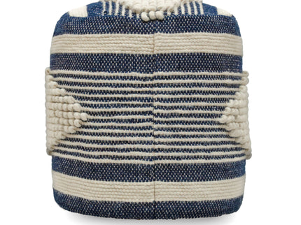 Diamond - Handcrafted Cylindrical Pouf