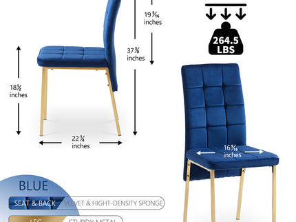 High Back Nordic Dining Chair Modern Chair With Color Legs