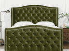 Green / Fabric / Queen