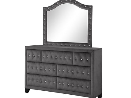 Sophia - Tufted Upholstery Mirror