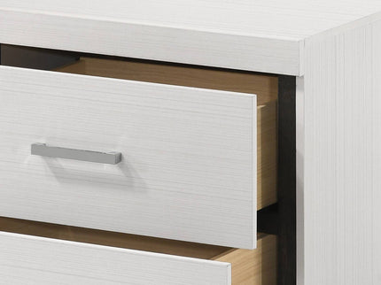 Casilda - Nightstand With Dovetail Drawers - White