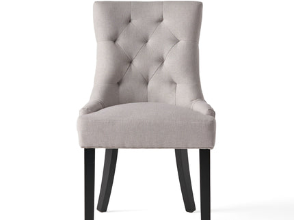 Contemporary Cheney Dining Chair Set With Tufted Design