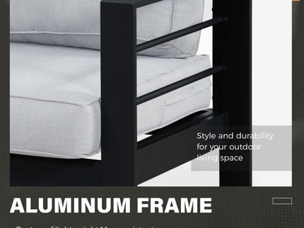 Outdoor Patio Set With All-Weather Thick Cushions