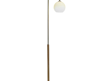 Tall Corner Floor Lamp For Living Room - White