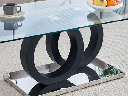Minimalist Coffee Table - Black