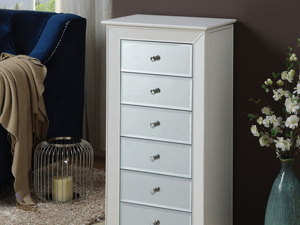 Talor - Jewelry Armoire - White