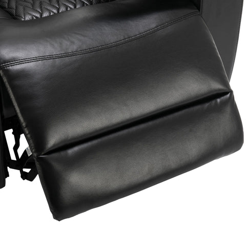 270 Degree Swivel Power Recliner With Tray Table, Phone Holder, Cup Holder, USB Port
