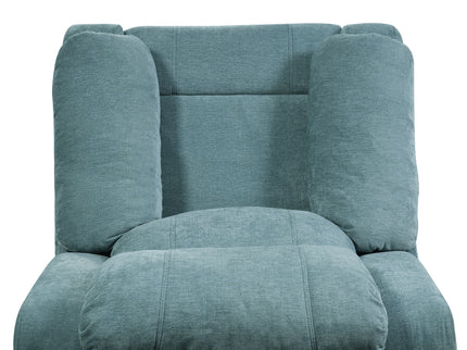 Upholstered Manual Recliner Chair With 3 Adjustable Backrest Positions
