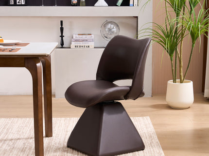 Modern Swivel Dining Chair With High Back