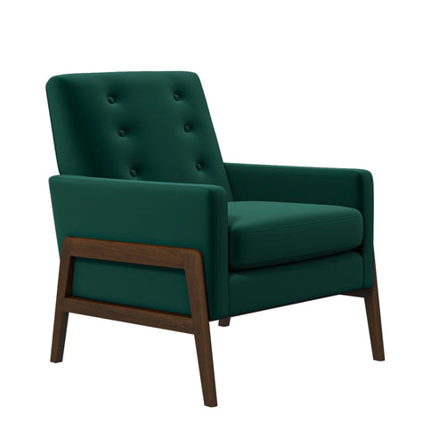 Cole - Solid Wood Lounge Chair