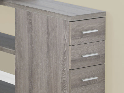 Computer Desk, Home Office, Corner, Left, Right Set - Up, Storage Drawers, L Shape, Laptop, And Contemporary & Modern