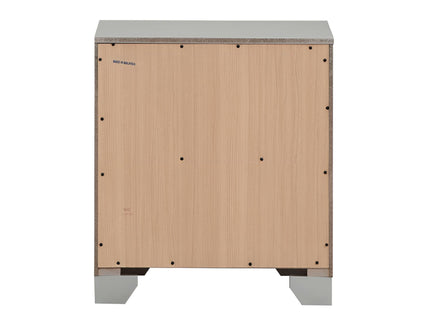 Madison - Nightstand - Silver Champagne