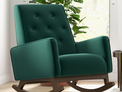 Demetrius - Solid Wood Rocking Chair