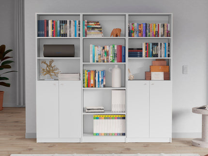 Levan - 3 Piece Living Room Set With 3 Bookcases