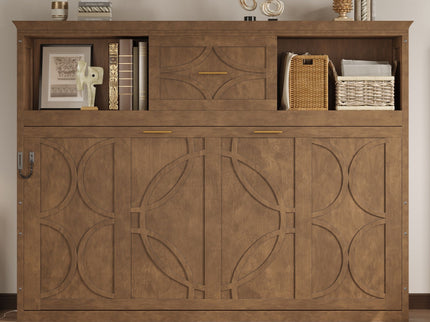 Murphy Bed With Charging Station And Drawer