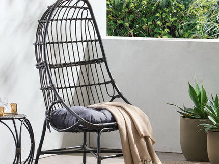 Elon - Cocoon Chair - Gray