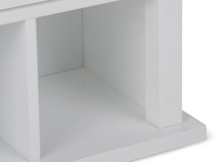 Avington - 2 Door Wall Cabinet With Cubbies - Pure White