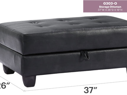 Stylish Storage Contemporary Ottoman