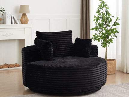 Swivel Chair With 360° Rotation For Living Room