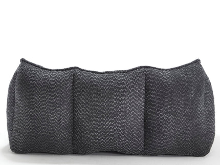 Comfortable Dual Beanbag Chair With High Resilience Foam Core For 2 People
