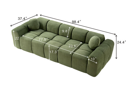 Extra Large Compression Sofa, Cloud Puff Couch For Living Room