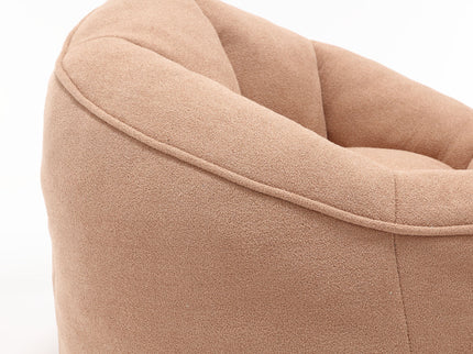 Bedding Bean Bag Sofa Chair High Pressure Foam With Footrest