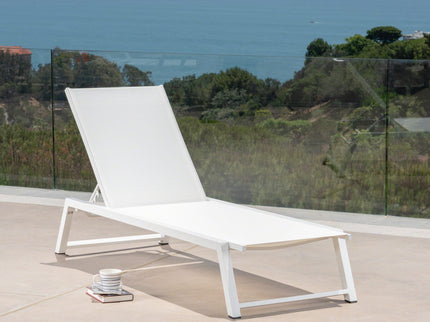 Myers - Chaise Lounge - White