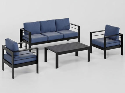 Outdoor Patio Set, All-Weather, Thick Cushions
