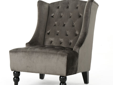 Toddman - Hi - Back Club Chair With Elegant Design