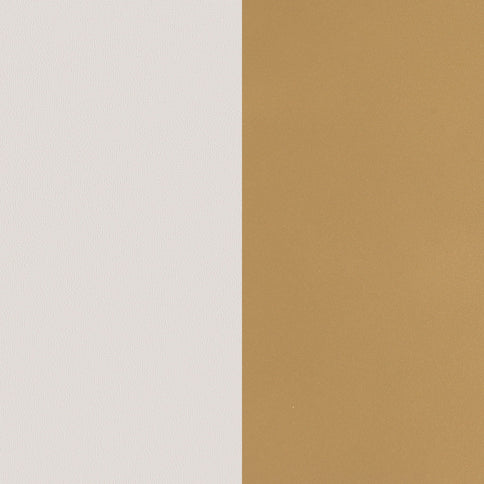 Square Counter Height Stools (Set of 2) - Beige / Gold