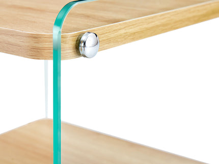 Modern 3 Layer Bedside Cabinet With Storage Function