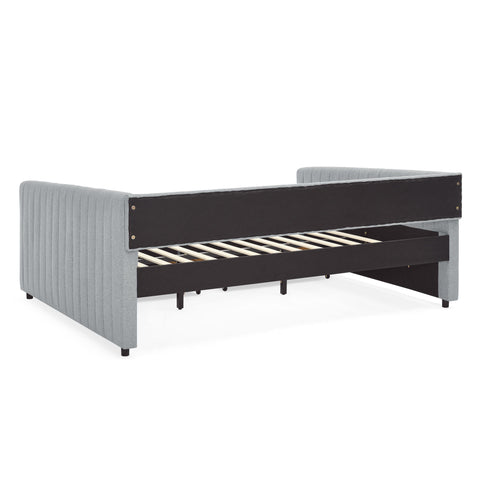 Upholstered Queen Daybed With 2 Drawers