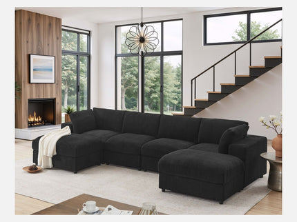 Modern Reversible Modular Sectional