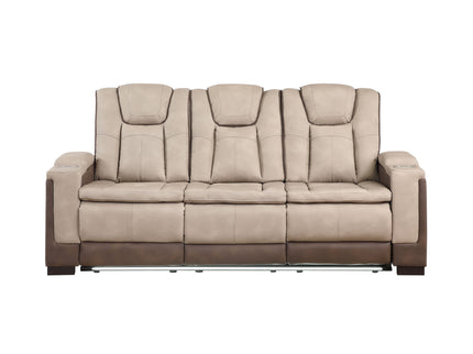 Bruno - Power Reclining Sofa With LED Lighting