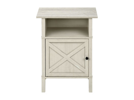 Transitional Accent Table With Storage