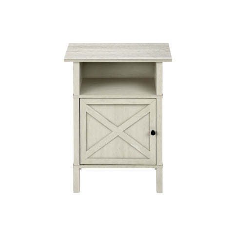 Transitional Accent Table With Storage