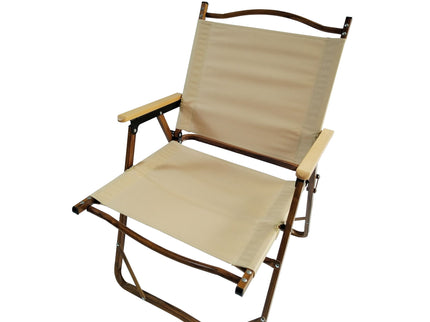 Comfy - Foldable And Portable Chair With Armrests, Indoor And Outdoor Universal (Set of 4) - Brown