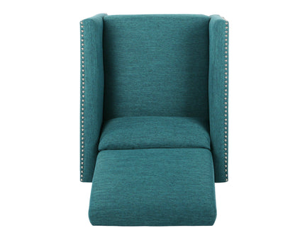 Kiersten - Contemporary Fabric Pushback Recliner