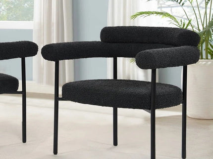 Dining Chairs With Armrests (Set of 2)