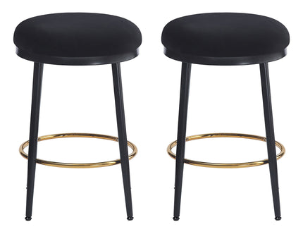 Stylish Design Counter Stools (Set of 2)